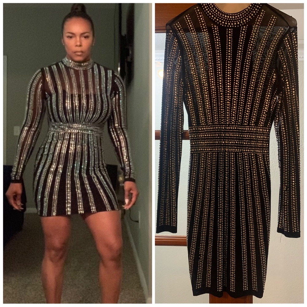 Women’s Bodycon dress, just right for a Holiday party.